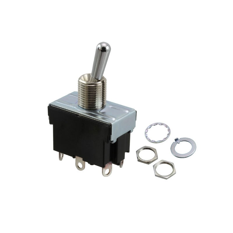 1 pcs : ET210PA12-Z - SWITCH TOGGLE DPDT 10A 125V