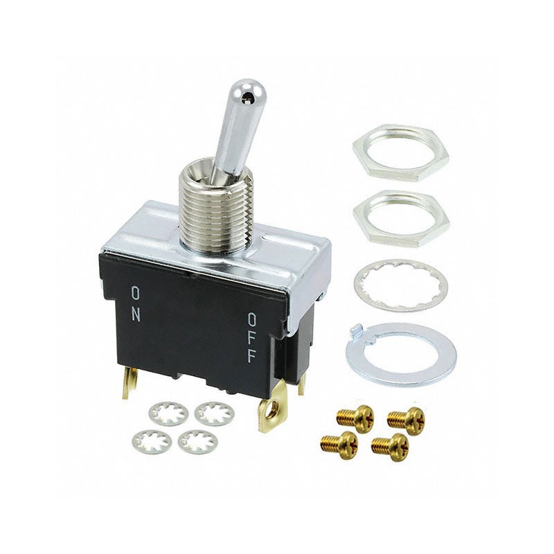 1 pcs : ET215K10-Z - SWITCH TOGGLE DPST 15A 125V