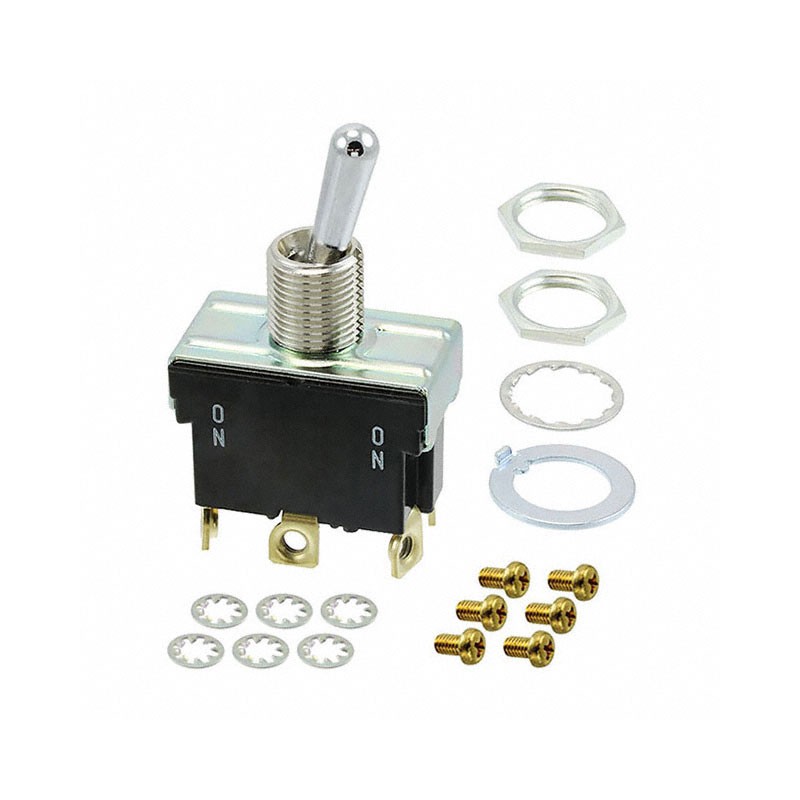 1 pcs : ET215N10-Z - SWITCH TOGGLE DPDT 15A 125V