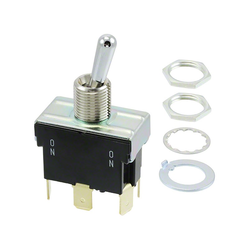 1 pcs : ET215P-Z - SWITCH TOGGLE DPDT 15A 125V