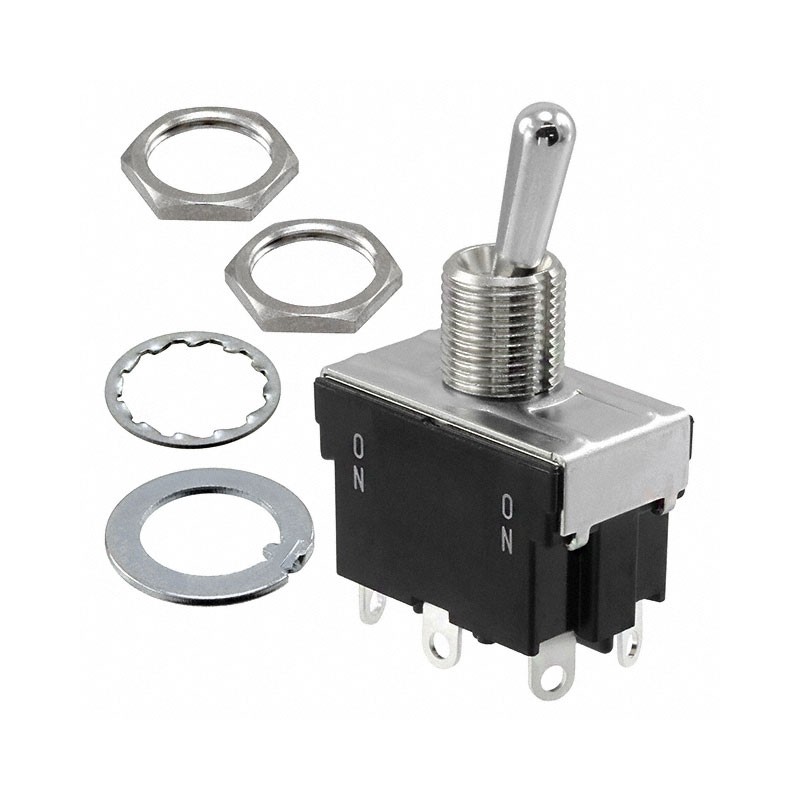 1 pcs : ET215S12-Z - SWITCH TOGGLE DPDT 15A 125V