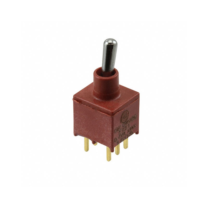 1 pcs : ET21MD1CBE - SWITCH TOGGLE DPDT 0.4VA 20V