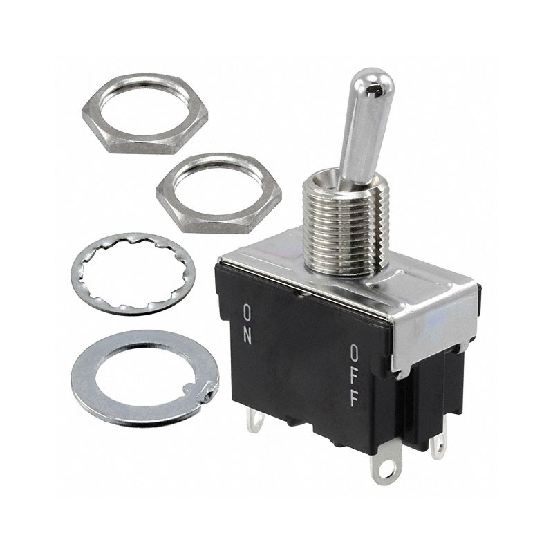 1 pcs : ET220K12-Z - SWITCH TOGGLE DPST 20A 125V