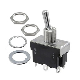 1 pcs : ET220N12-Z - SWITCH TOGGLE DPDT 20A 125V