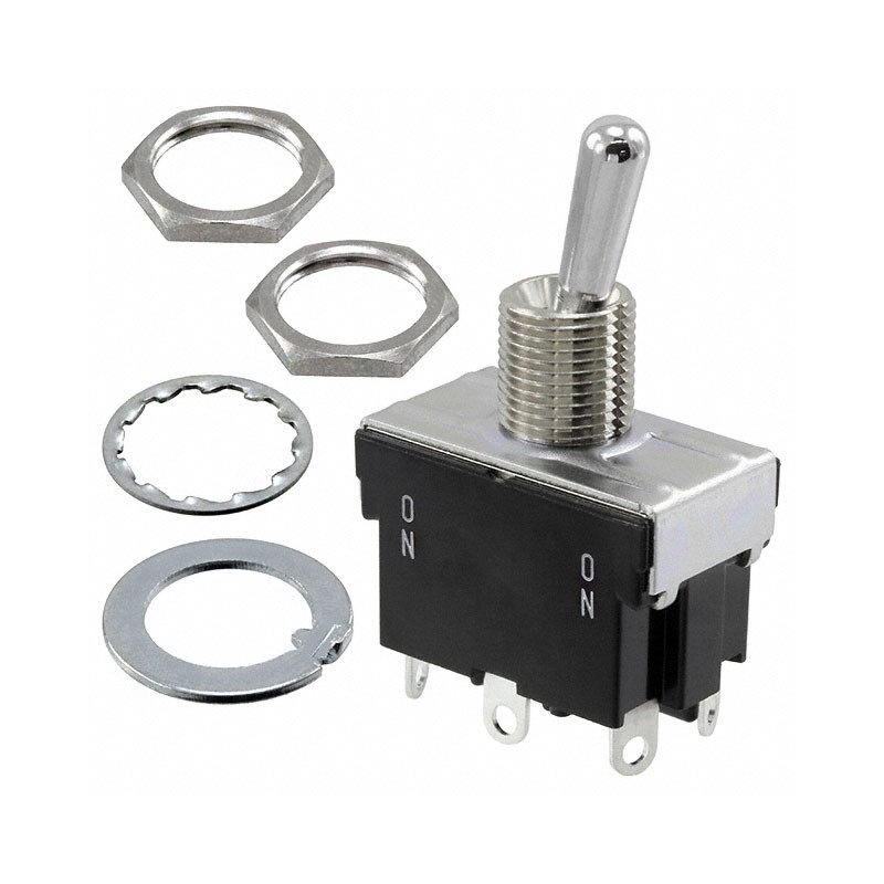 1 pcs : ET225P12-Z - SWITCH TOGGLE DPDT 25A 125V