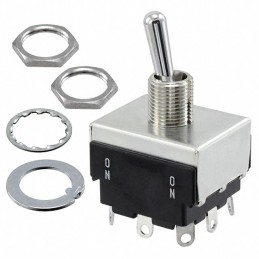 1 pcs : ET315E12-Z - SWITCH TOGGLE 3PDT 15A 125V