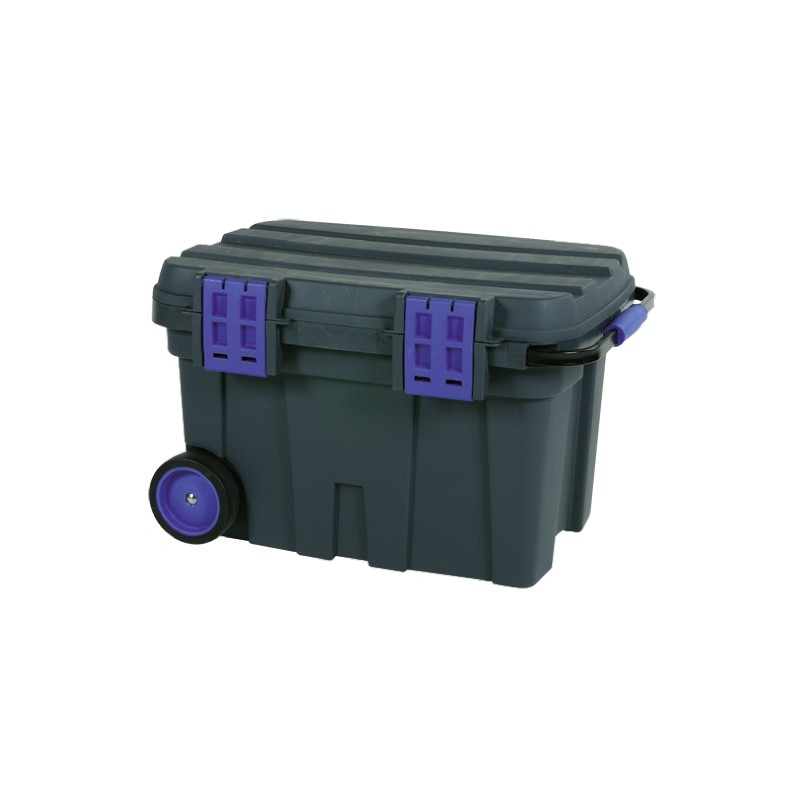 1 pcs - Raaco Plastic Tool Box, with 2 Wheels, 472 x 775 x 472mm
