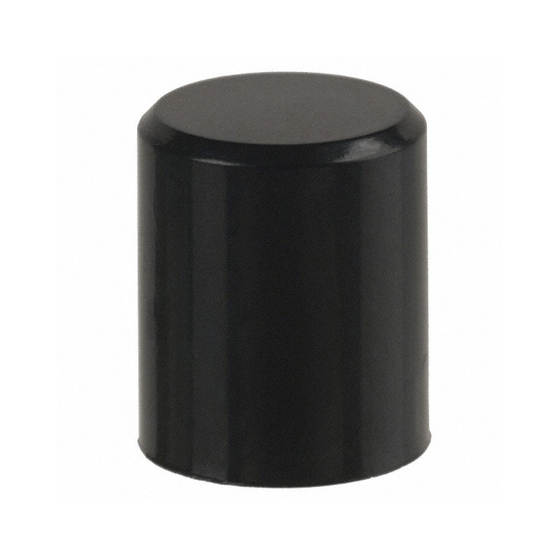 1 pcs : F0201 - CAP PUSHBUTTON ROUND BLACK