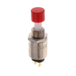 1 pcs : FB15ANEP4-FC - SWITCH PUSH SPST-NO 0.4VA 28V