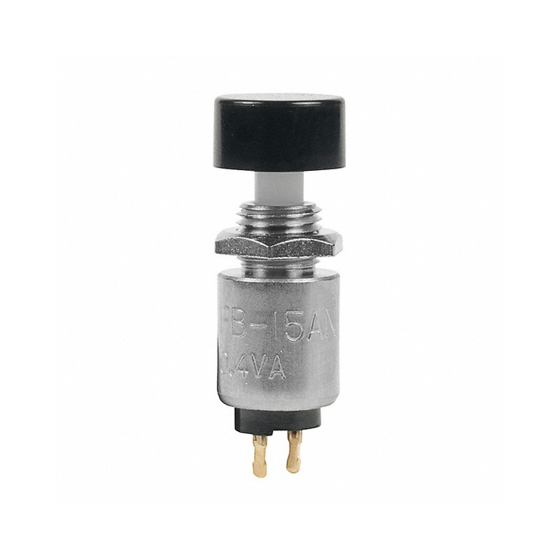 1 pcs : FB15ANEP4-HA - SWITCH PUSH SPST-NO 0.4VA 28V
