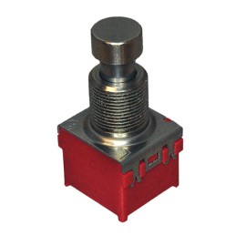 1 pcs : FS57003PLT2B2M2QE - SWITCH PUSHBUTTON 3PDT 1A 9V