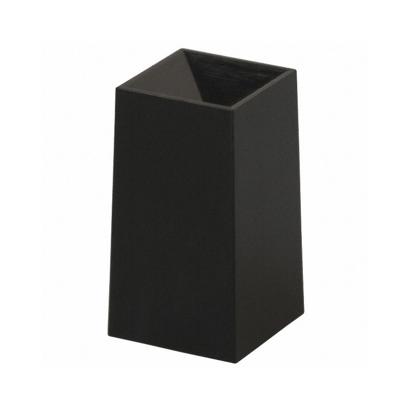 1 pcs : G001A - CAP PUSHBUTTON SQUARE BLACK