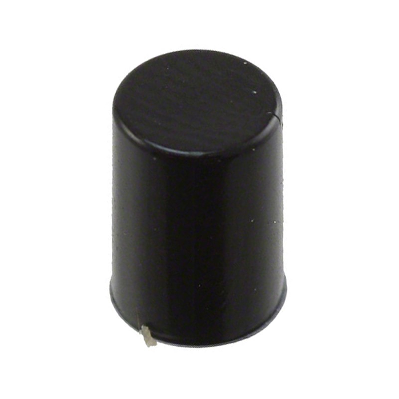 1 pcs : G003A - CAP PUSHBUTTON ROUND BLACK