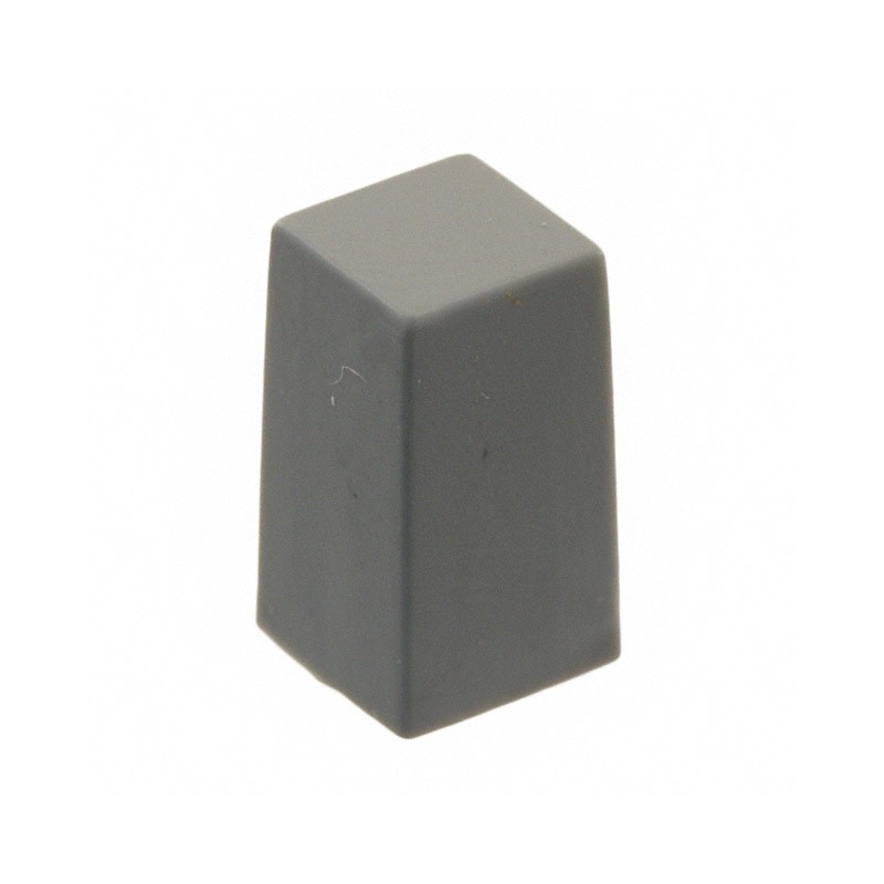 1 pcs : G004G - CAP PUSHBUTTON SQUARE GRAY