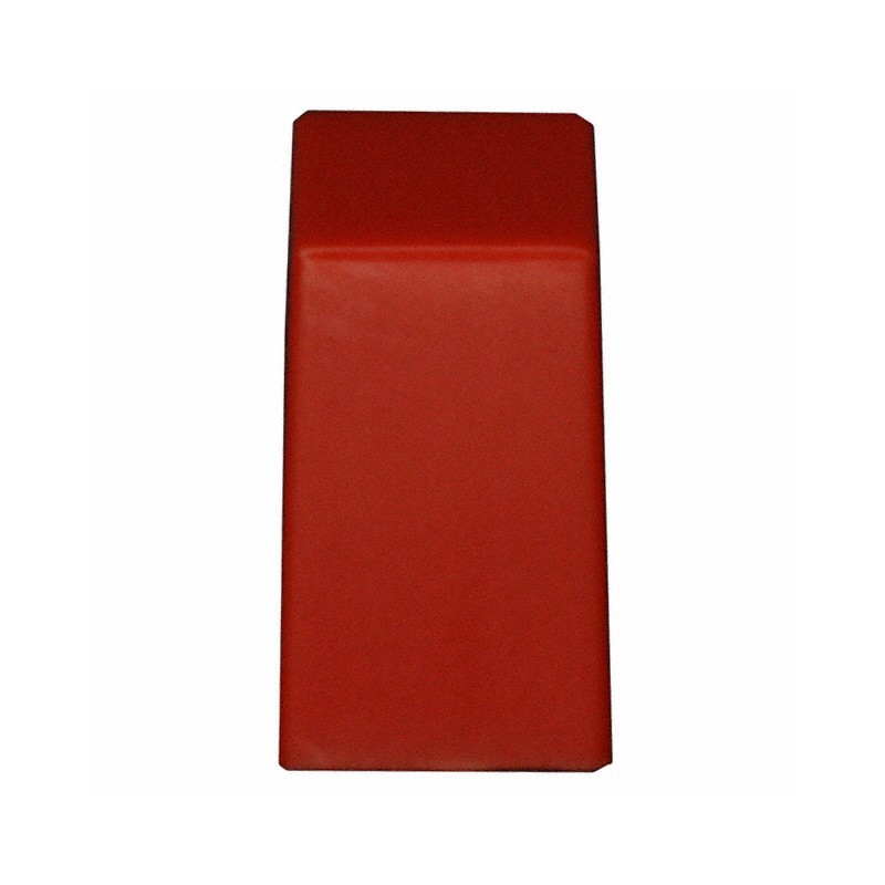 1 pcs : G004R - CAP PUSHBUTTON SQUARE RED