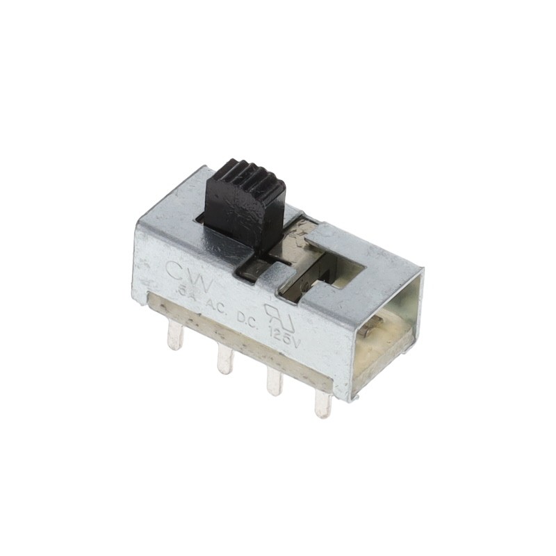 1 pcs : G-128S-0105 - SWITCH SLIDE DP3T 500MA 125V