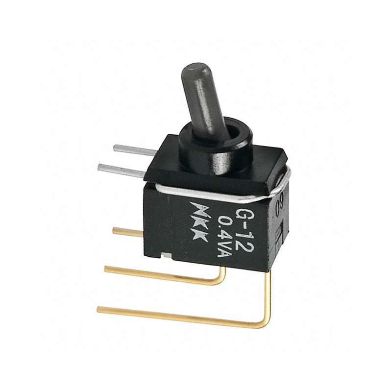 1 pcs : G12AV - SWITCH TOGGLE SPDT 0.4VA 28V