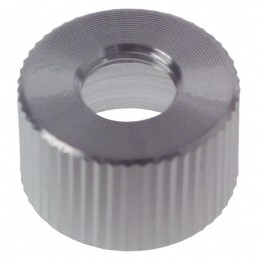 1 pcs : G12KA - GUARD PB KNURL CLEAR ALUMINUM