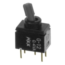 1 pcs : G12KP - SWITCH ROCKER SPDT 0.4VA 28V