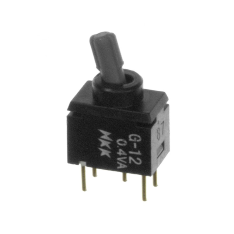 1 pcs : G12KP - SWITCH ROCKER SPDT 0.4VA 28V