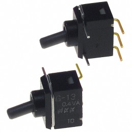 1 pcs : G13AH - SWITCH TOGGLE SPDT 0.4VA 28V