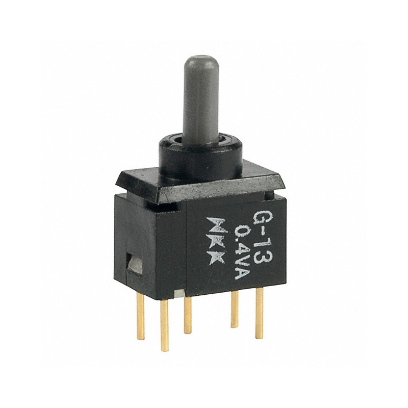 1 pcs : G13AP - SWITCH TOGGLE SPDT 0.4VA 28V