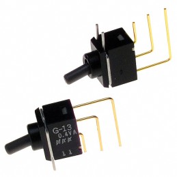 1 pcs : G13AV - SWITCH TOGGLE SPDT 0.4VA 28V