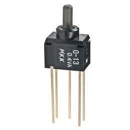 1 pcs : G13AW - SWITCH TOGGLE SPDT 0.4VA 28V