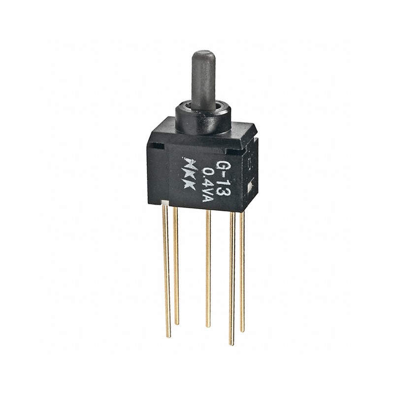 1 pcs : G13AW - SWITCH TOGGLE SPDT 0.4VA 28V