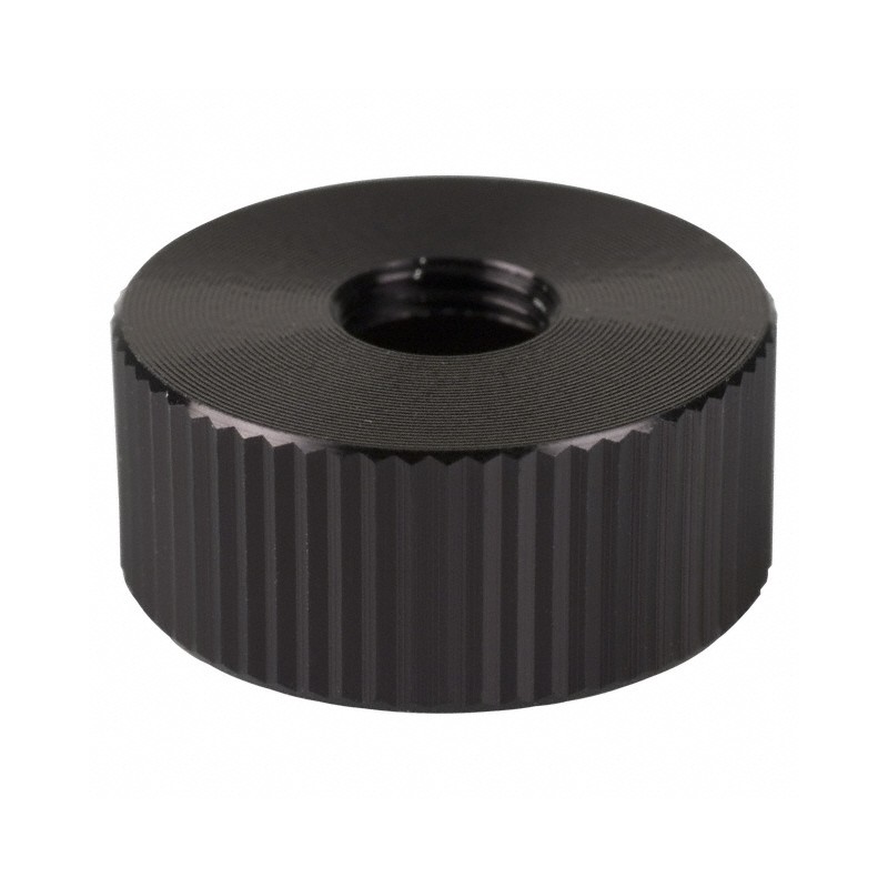 1 pcs : G13KB - GUARD PB KNURLED BLACK ALUMINUM