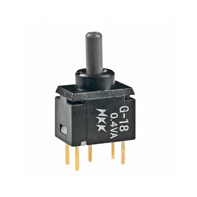 1 pcs : G18AP - SWITCH TOGGLE SPDT 0.4VA 28V