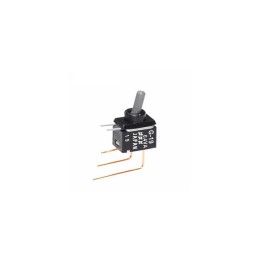 1 pcs : G19AV - SWITCH TOGGLE SPDT 0.4VA 28V