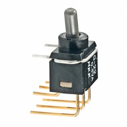 1 pcs : G22AH - SWITCH TOGGLE DPDT 0.4VA 28V