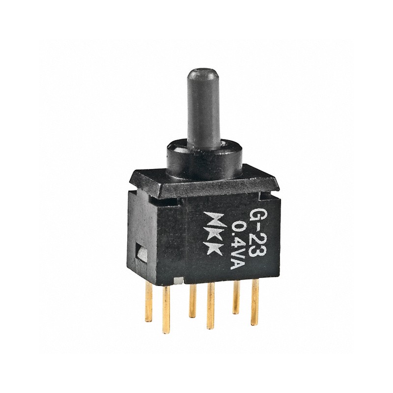 1 pcs : G23AP - SWITCH TOGGLE DPDT 0.4VA 28V