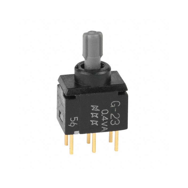 1 pcs : G23KP - SWITCH ROCKER DPDT 0.4VA 28V