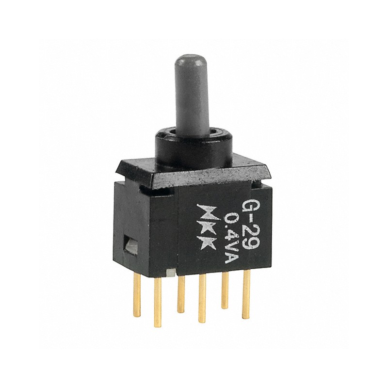 1 pcs : G29AP - SWITCH TOGGLE DPDT 0.4VA 28V