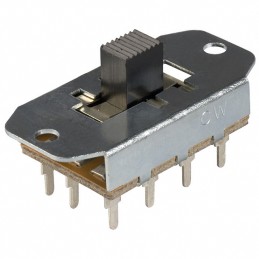 1 pcs : G-368S-0001 - SWITCH SLIDE 3P3T 3A 125V