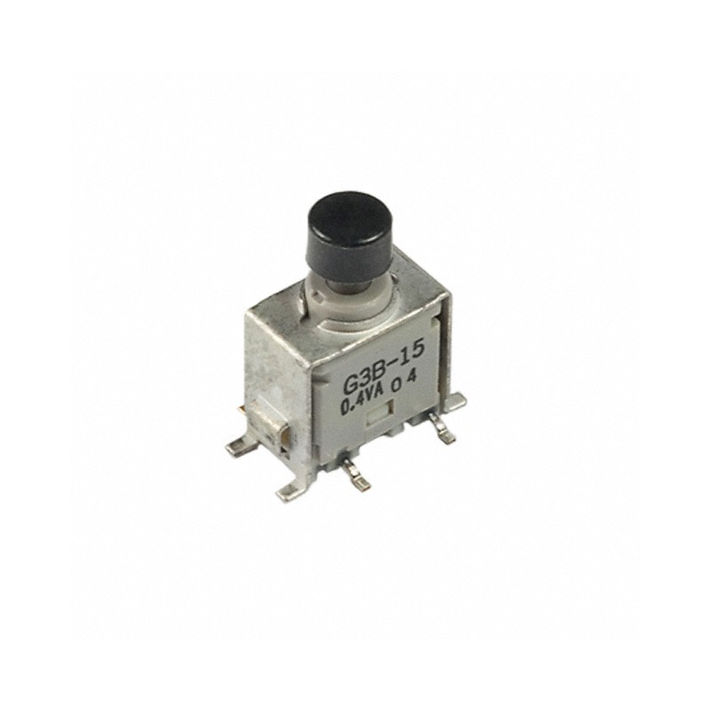 1 pcs : G3B15AB-S-XA - SWITCH PUSH SPDT 0.4VA 28V