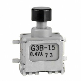 1 pcs : G3B15AH-XA - SWITCH PUSH SPDT 0.4VA 28V