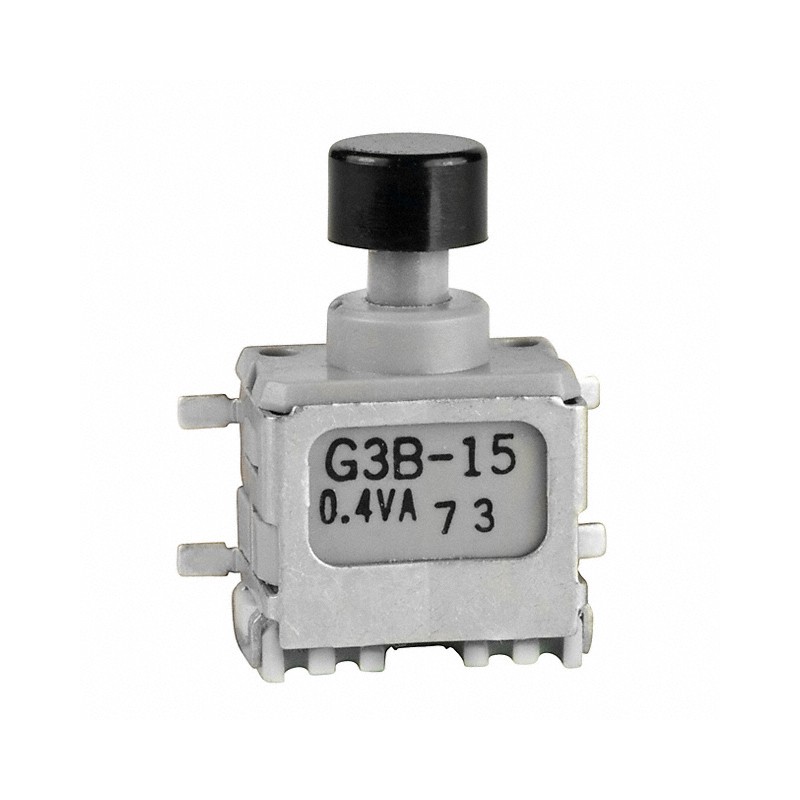 1 pcs : G3B15AH-XA - SWITCH PUSH SPDT 0.4VA 28V