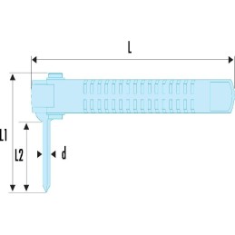 1 pcs - 140mm Prong Length, Cable Sleeve Tool Cutter