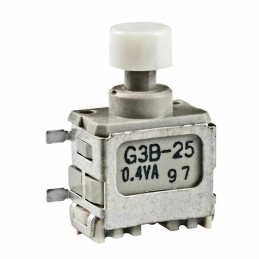 1 pcs : G3B25AH-XB - SWITCH PUSH DPDT 0.4VA 28V