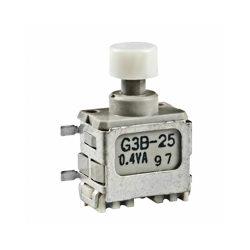 1 pcs : G3B25AH-XB - SWITCH PUSH DPDT 0.4VA 28V