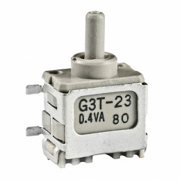 1 pcs : G3T23AH - SWITCH TOGGLE DPDT 0.4VA 28V