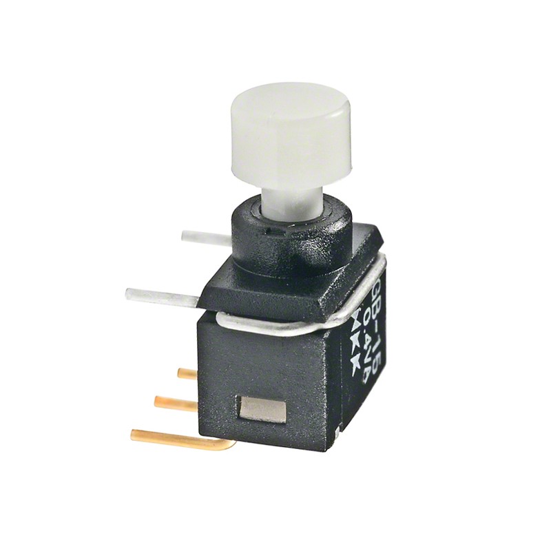 1 pcs : GB15AH-XB - SWITCH PUSH SPDT 0.4VA 28V