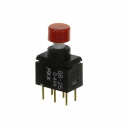 1 pcs : GB15AP-XC - SWITCH PUSH SPDT 0.4VA 28V