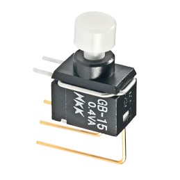 1 pcs : GB15AV-XB - SWITCH PUSH SPDT 0.4VA 28V