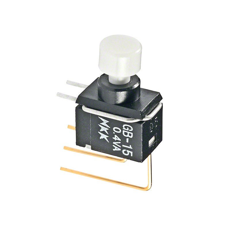 1 pcs : GB15AV-XB - SWITCH PUSH SPDT 0.4VA 28V