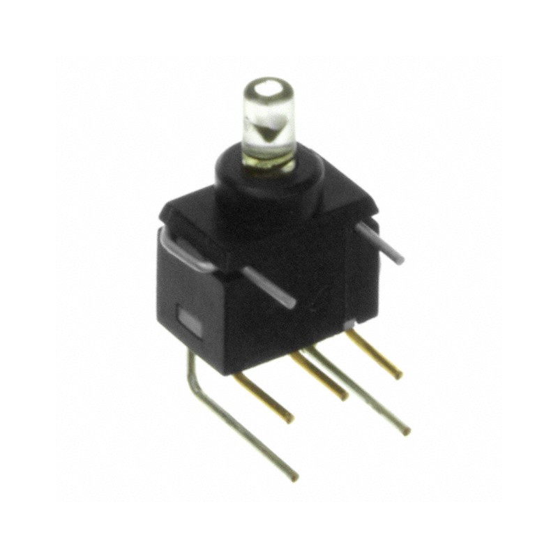 1 pcs : GB15JHF - SWITCH PUSH SPDT 0.4VA 28V