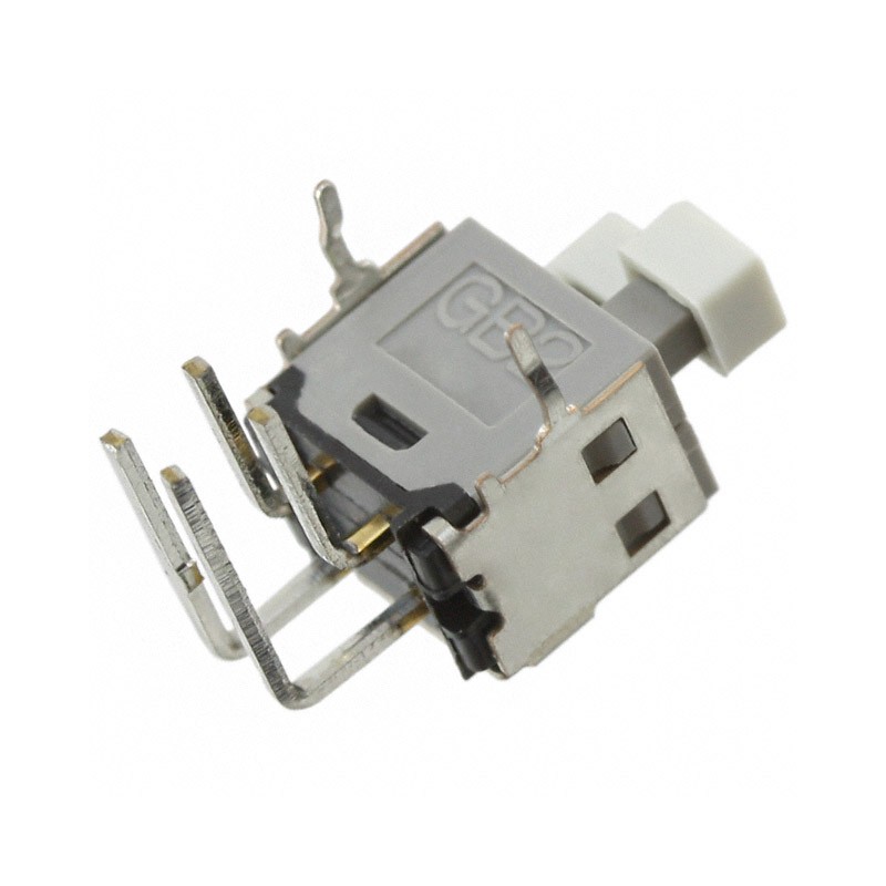 1 pcs : GB215A2H-BB - SWITCH PUSH 2XSPST-NO 0.4VA 28V